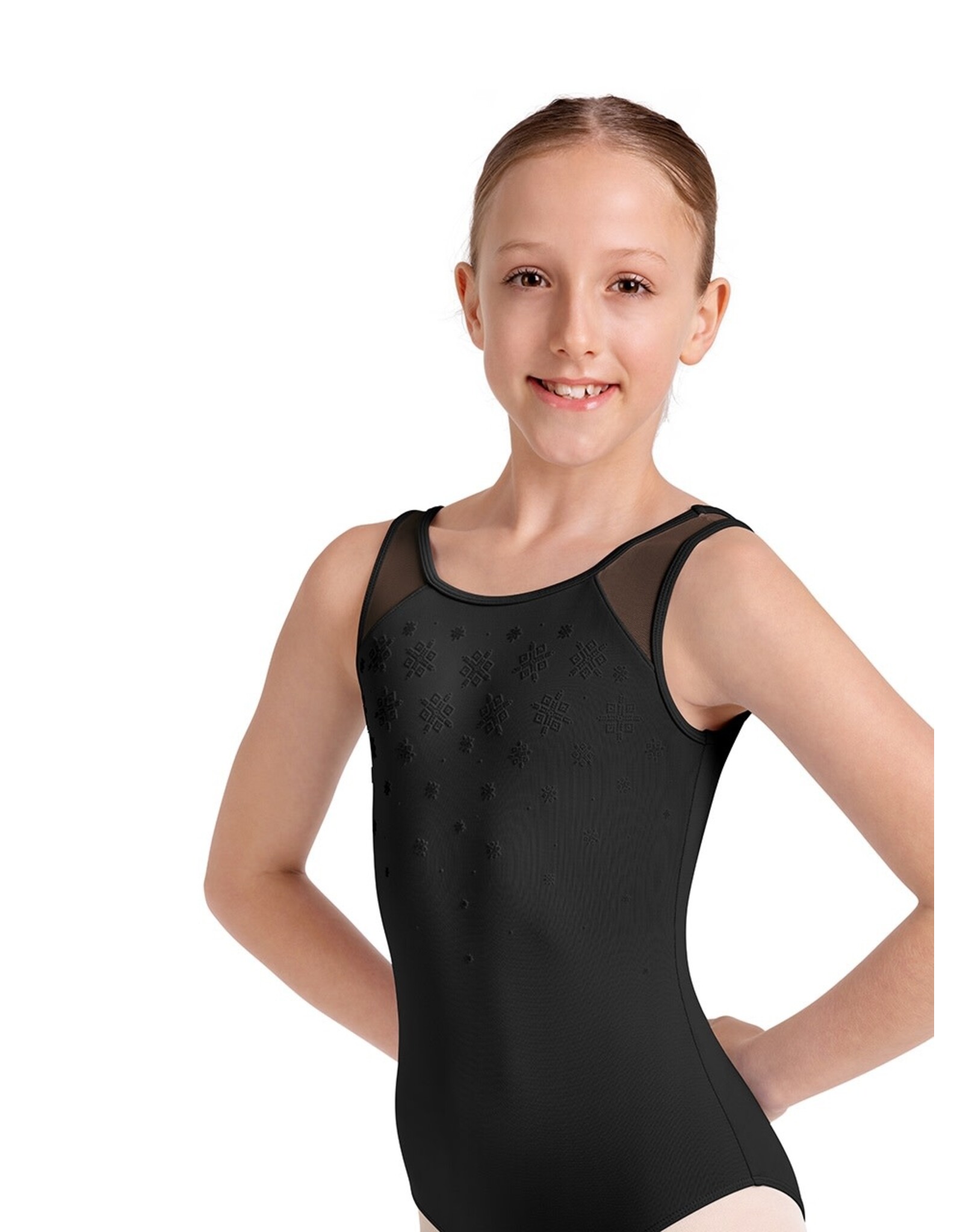 Bloch / Mirella Mesh Panel Tank Leotard (M50003C)