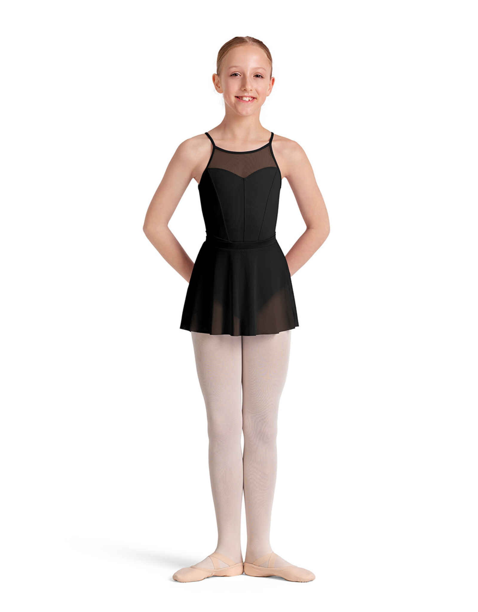 Bloch / Mirella Elastic Waist Mesh Skirt (MS10002C)