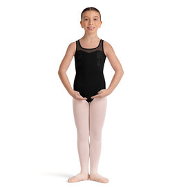 Bloch / Mirella Embroidered Keyhole Tank Leotard (CL50005)