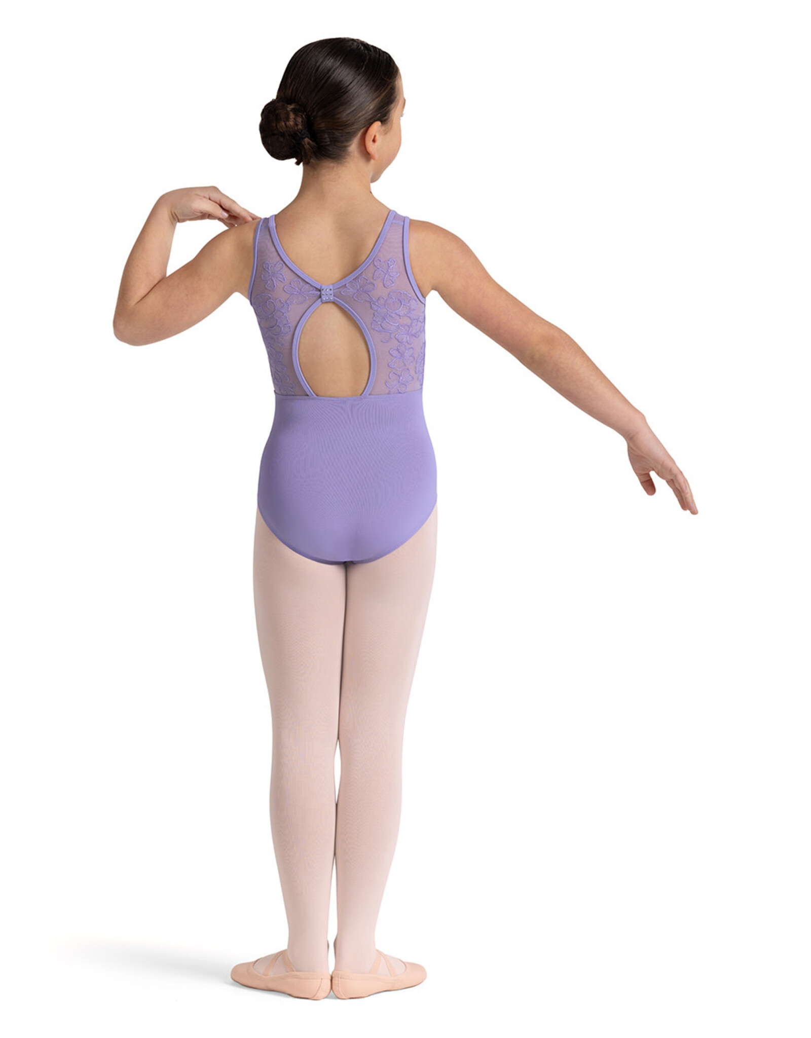 Bloch / Mirella Embroidered Keyhole Tank Leotard (CL50005)