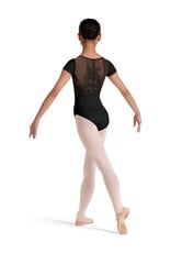 Bloch / Mirella Embroidered Short Sleeve Leotard (CL20003)