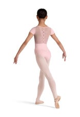 Bloch / Mirella Embroidered Short Sleeve Leotard (CL20003)