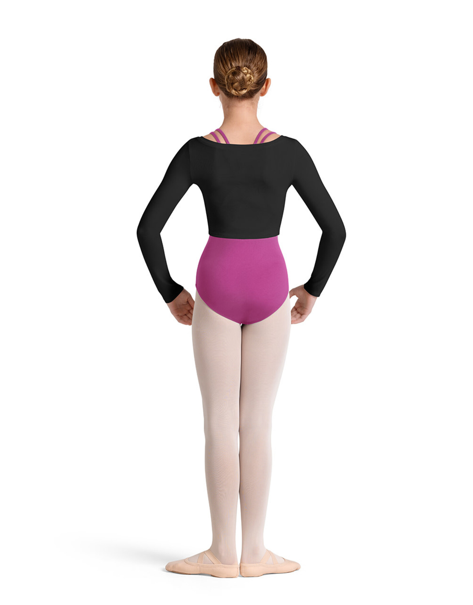 Bloch / Mirella Long Sleeve Gathered Top (M30004C)