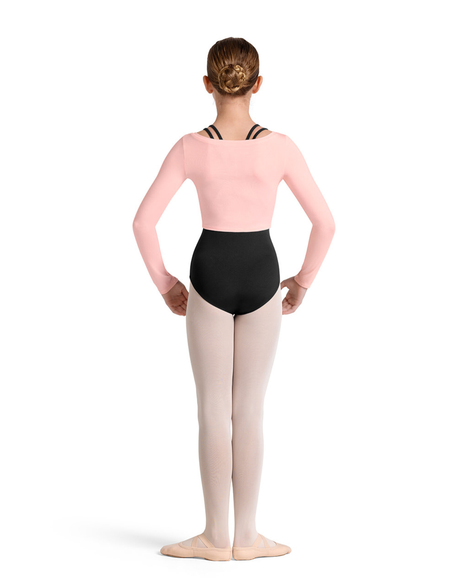 Bloch / Mirella Long Sleeve Gathered Top (M30004C)