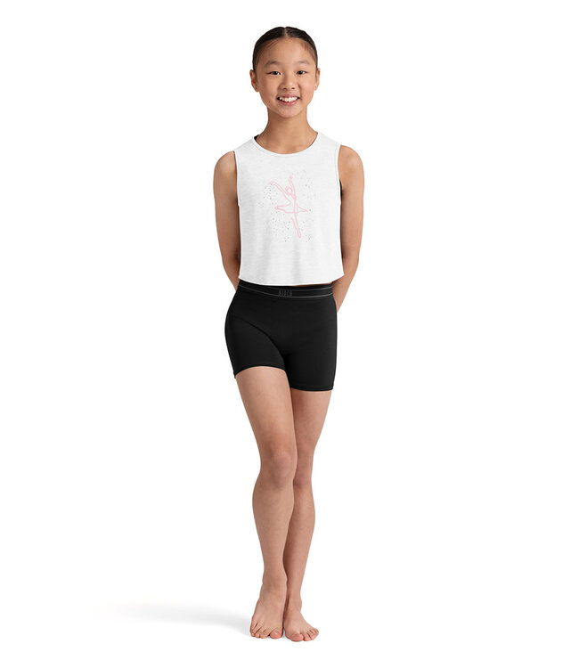 Bloch / Mirella Printed Twist Back T-Shirt (CZ30005)