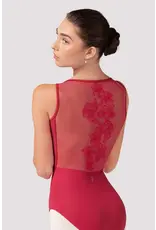Bloch / Mirella Embroidered Boat Neck Leotard (L40004)