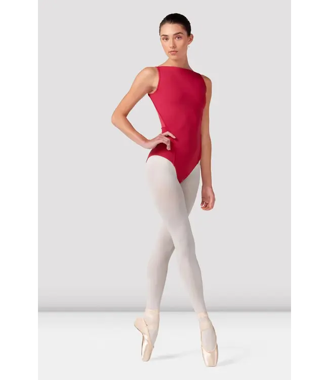 Bloch / Mirella Embroidered Boat Neck Leotard (L40004)