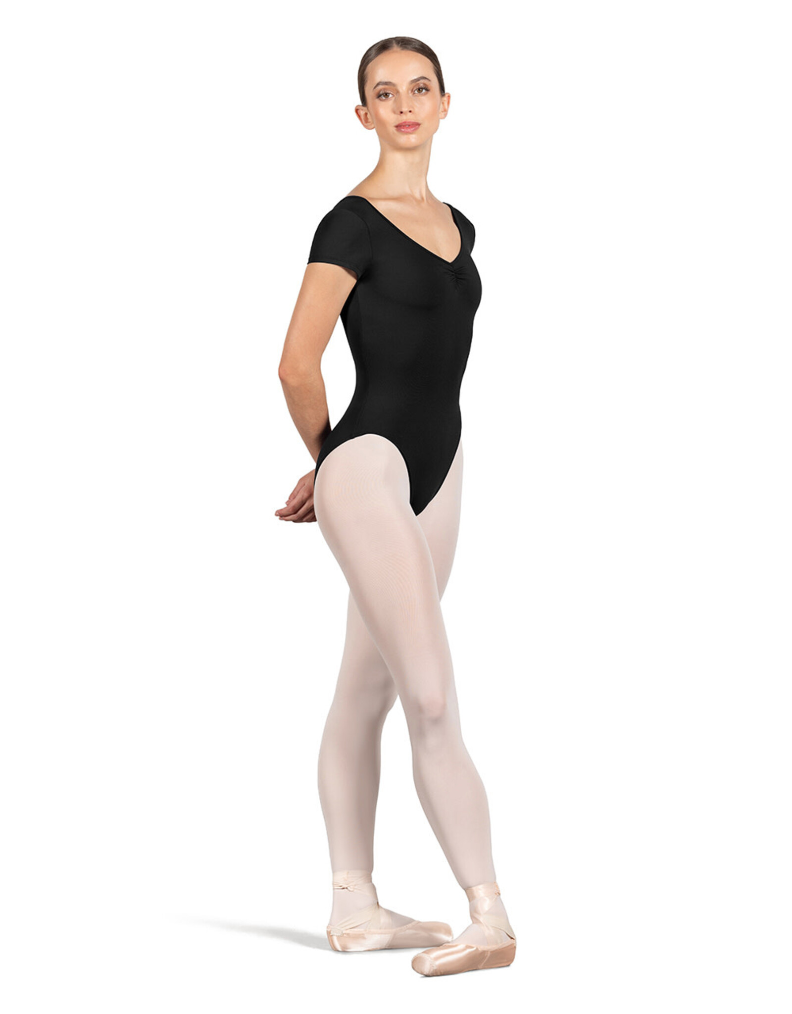Bloch / Mirella Adult Gather Cap Sleeve Leotard (L4262)