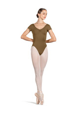 Bloch / Mirella Adult Gather Cap Sleeve Leotard (L4262)