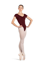 Bloch / Mirella Adult Gather Cap Sleeve Leotard (L4262)