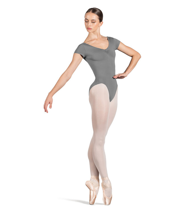 Bloch / Mirella Adult Gather Cap Sleeve Leotard (L4262)