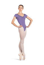 Bloch / Mirella Adult Gather Cap Sleeve Leotard (L4262)