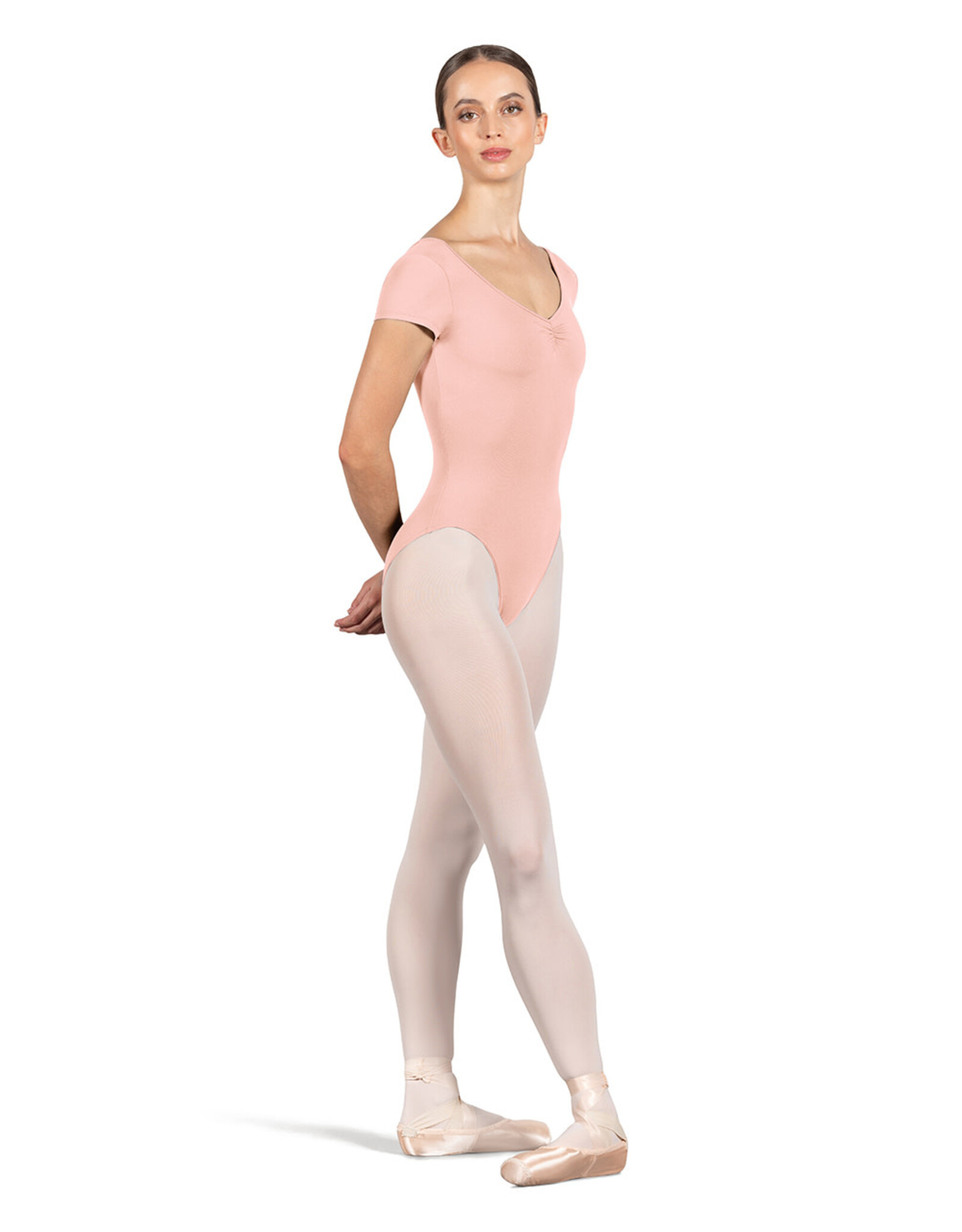 Bloch / Mirella Adult Gather Cap Sleeve Leotard (L4262)