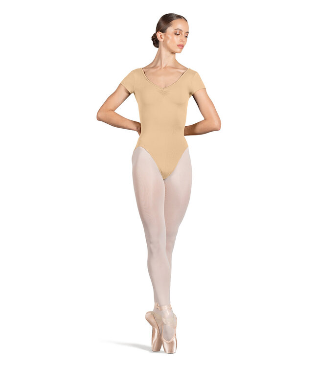 Bloch / Mirella Adult Gather Cap Sleeve Leotard (L4262)