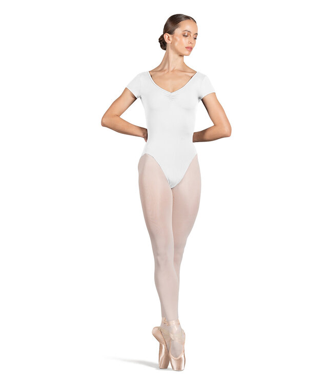 Bloch / Mirella Adult Gather Cap Sleeve Leotard (L4262)