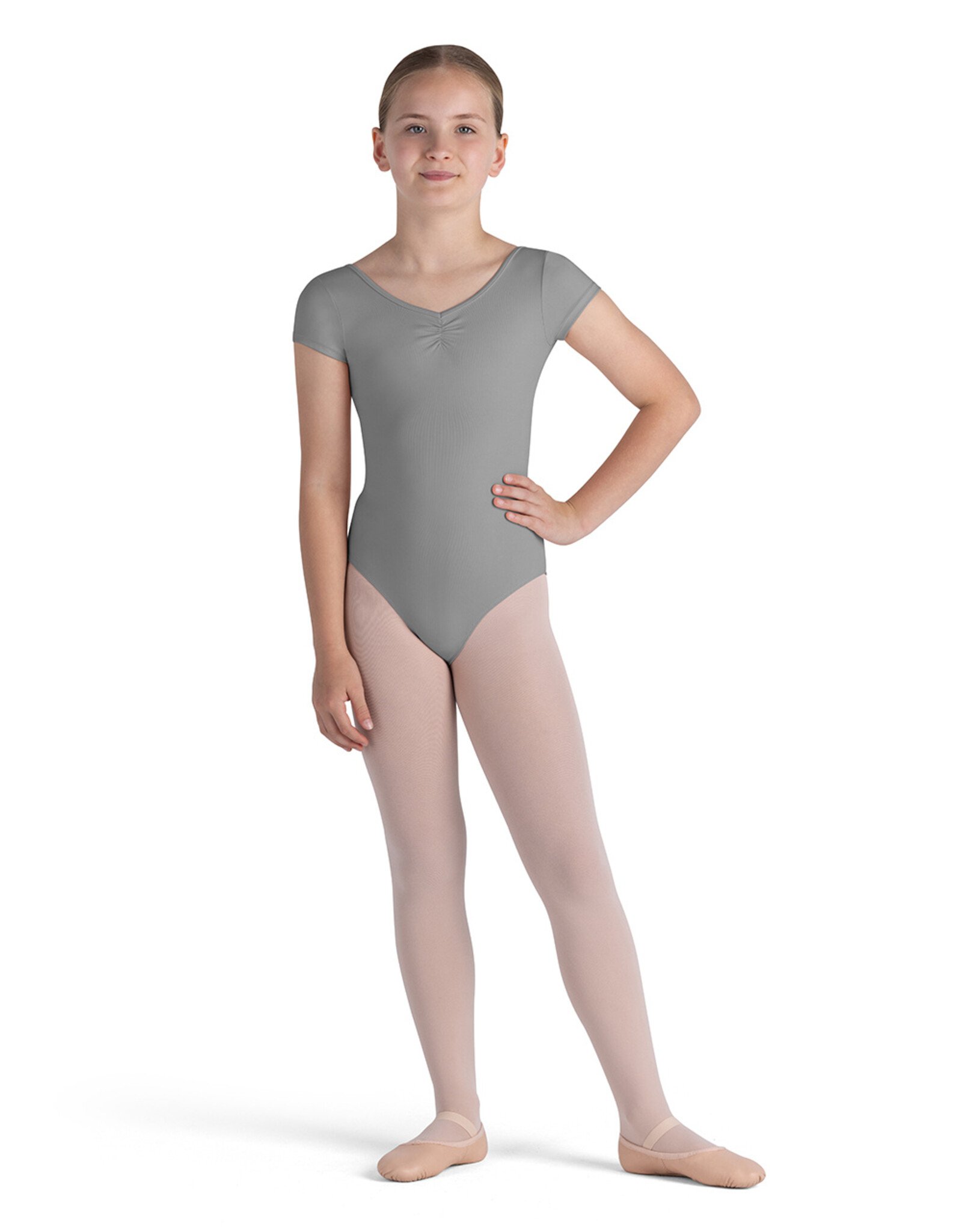 Bloch / Mirella Child Gather Cap Sleeve Leotard (CL4262)