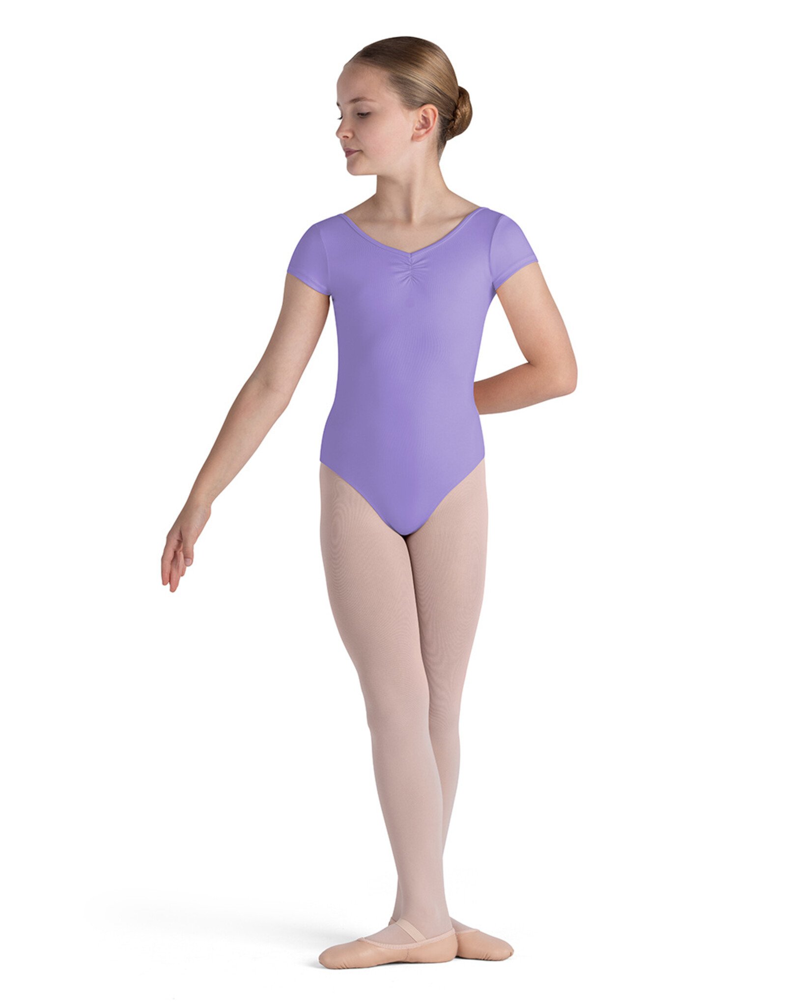 Bloch / Mirella Child Gather Cap Sleeve Leotard (CL4262)
