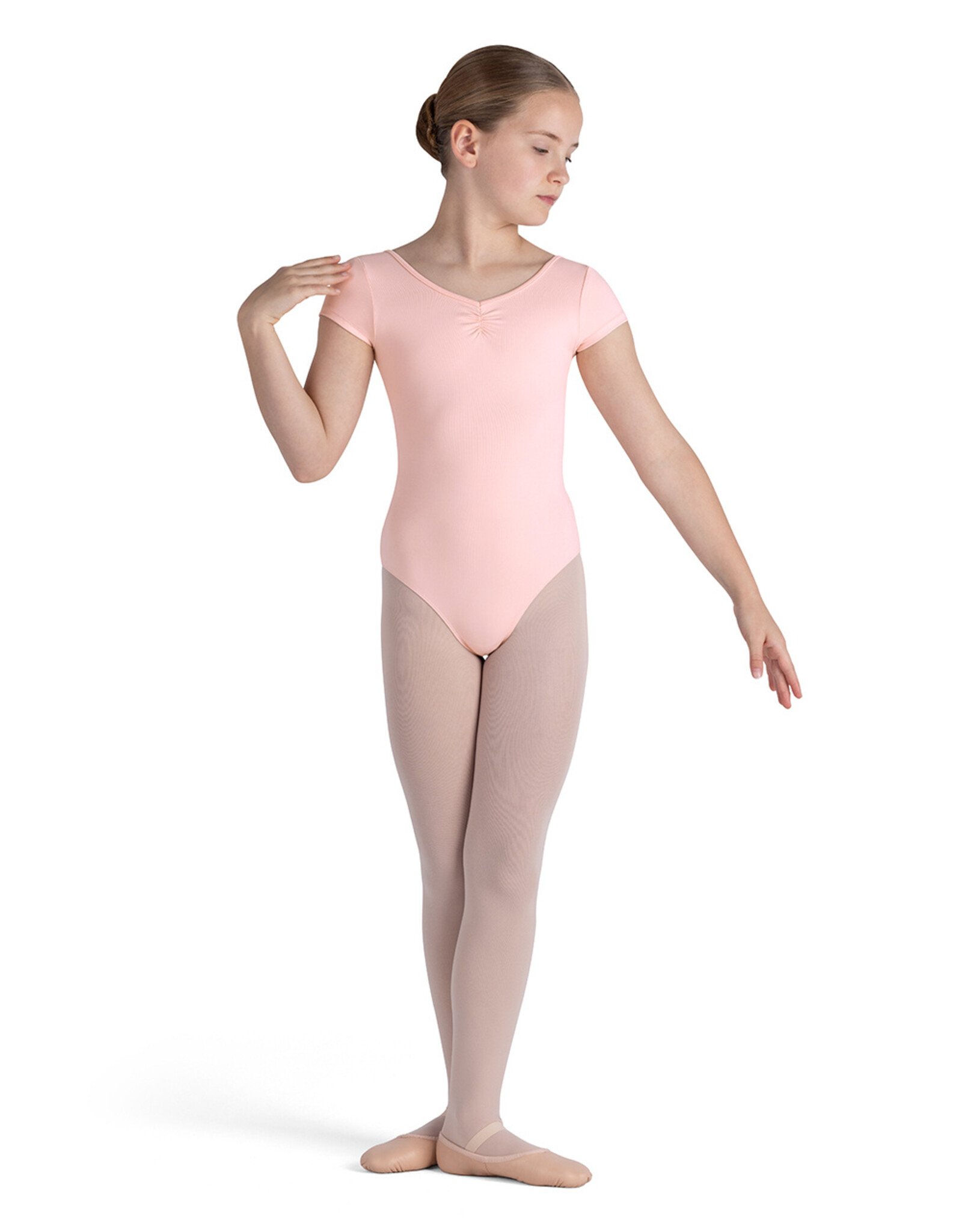 Bloch / Mirella Child Gather Cap Sleeve Leotard (CL4262)