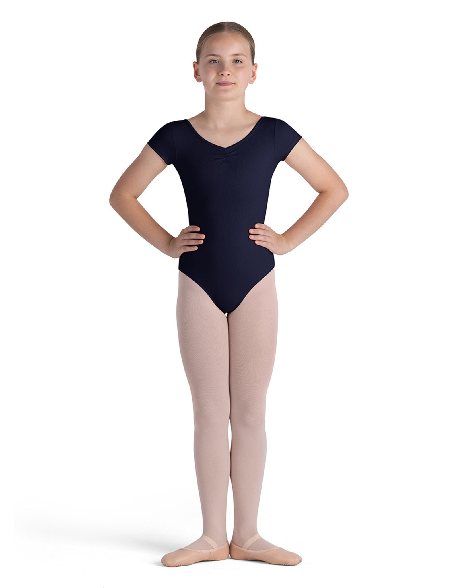 Bloch / Mirella Child Gather Cap Sleeve Leotard (CL4262)