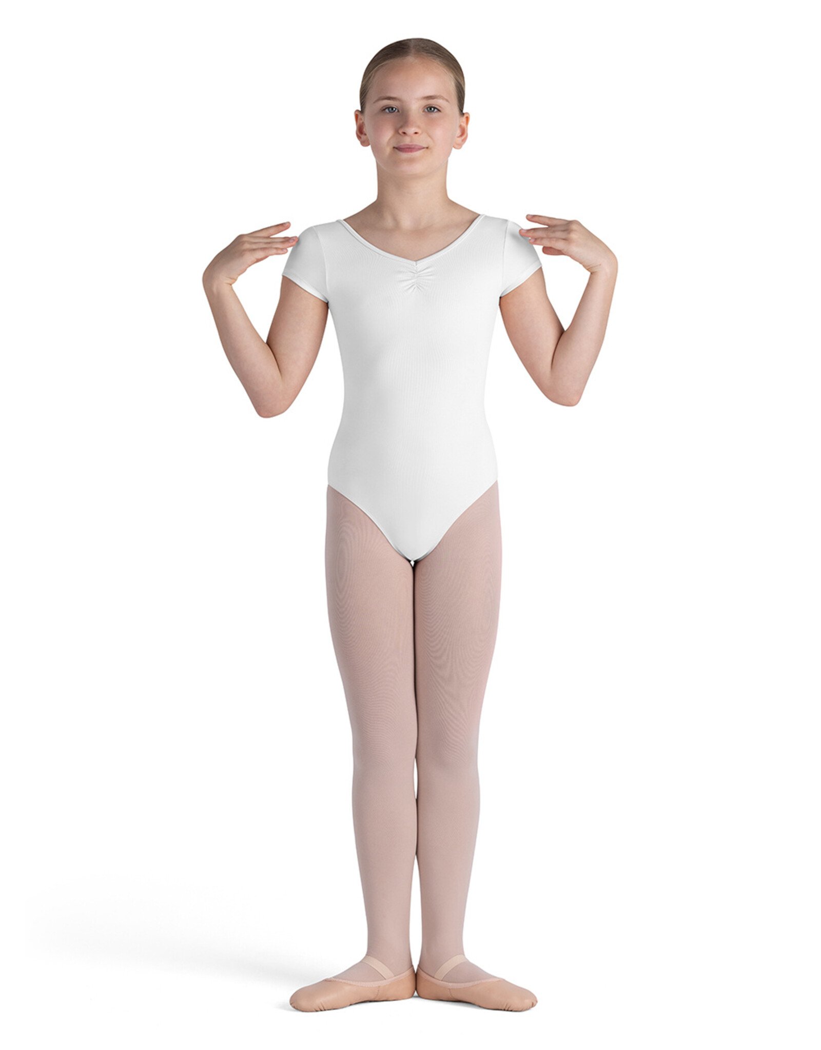Bloch / Mirella Child Gather Cap Sleeve Leotard (CL4262)