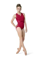 DANZNMOTION Kinsley Zip Front Leotard (22117A) DANZNMOTION Kinsley Zip Front Leotard (22117A)