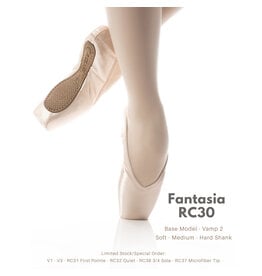 R-Class Fantasia Pointe Shoe (RC30) Soft Shank