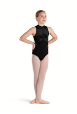 Bloch / Mirella Tanya Mock Neck Velvet Tank Leotard (CL5655)
