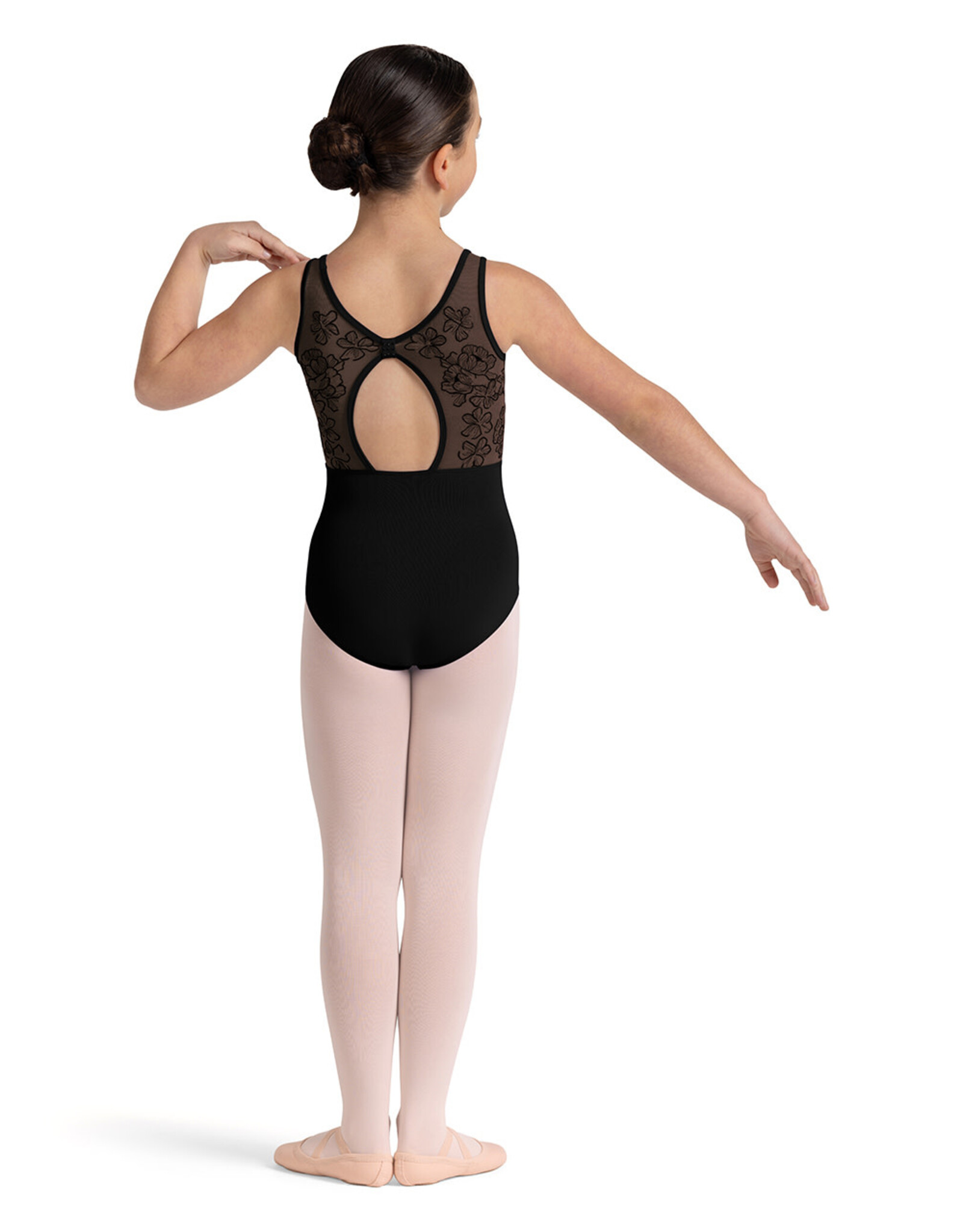 Bloch / Mirella Embroidered Keyhole Tank Leotard (CL50005)