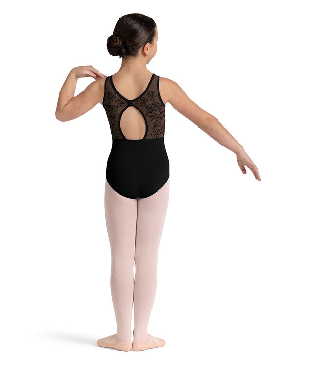 Bloch / Mirella Embroidered Keyhole Tank Leotard (CL50005)