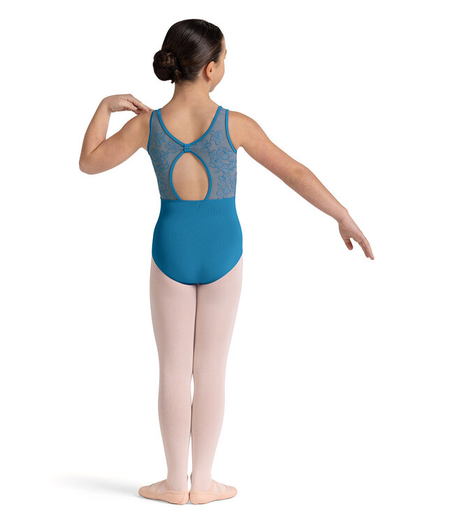 Bloch / Mirella Embroidered Keyhole Tank Leotard (CL50005)