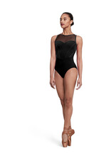 Bloch / Mirella Sofia High Neck Velvet Tank Leotard (L5685)
