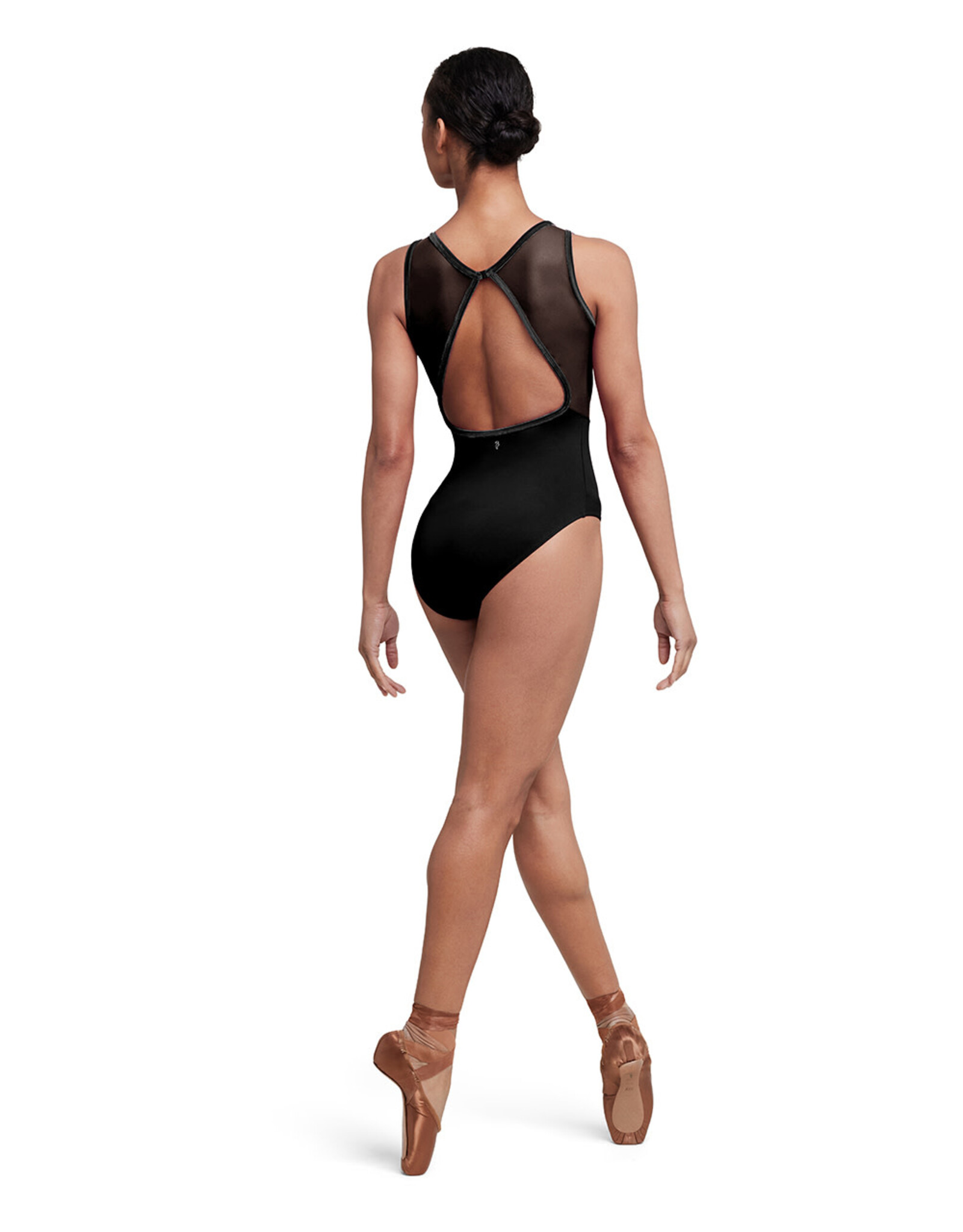 Bloch / Mirella Sofia High Neck Velvet Tank Leotard (L5685)