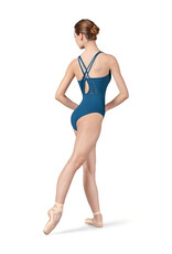 Bloch / Mirella Lucey High Neck Double Strap Halter Leotard (L5287)