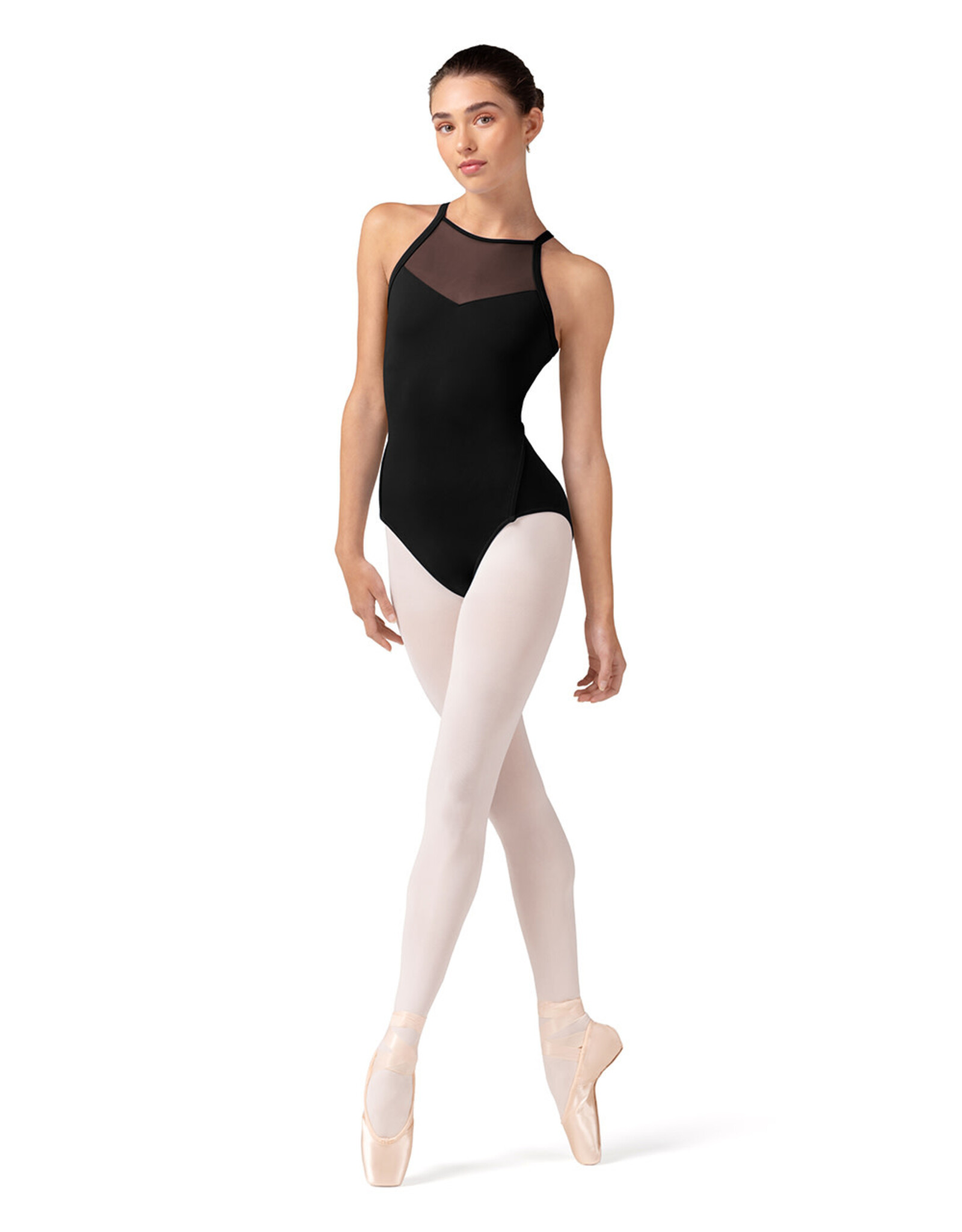 Bloch / Mirella Embroidered Halter Leotard (L40002)