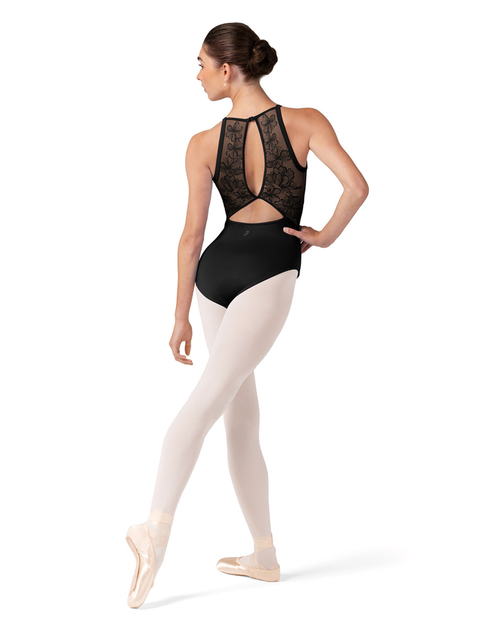 Bloch / Mirella Embroidered Halter Leotard (L40002)