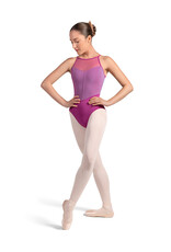 Bloch / Mirella Stripe Halter Leotard (M40001LM)