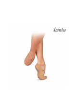 Sansha Sansha Canvas Split Sole Ballet Shoe (PRO1C) Light Pink