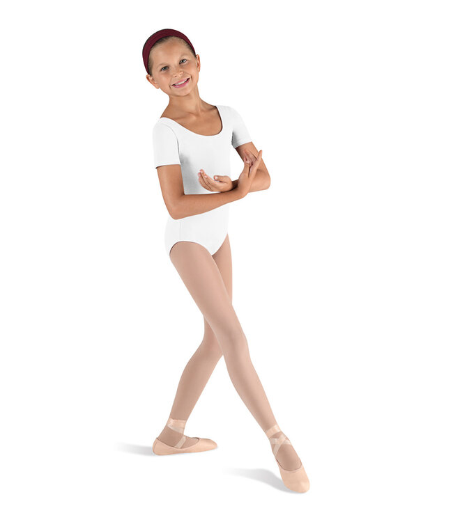 Bloch / Mirella Short Sleeve Round Neck Leotard (CL5402)