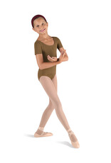 Bloch / Mirella Short Sleeve Round Neck Leotard (CL5402) (Discontinued)