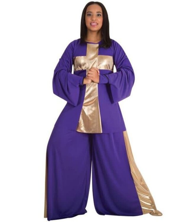 Body Wrappers Child Praise Cross Pullover (0621) (Discontinued)