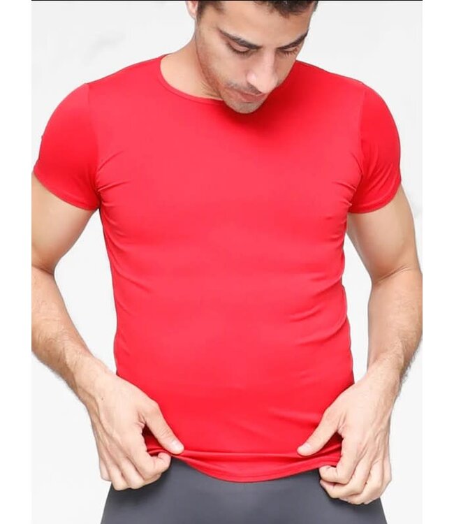 Body Wrappers Mens Short Sleeve Snug Fit Top (M400)
