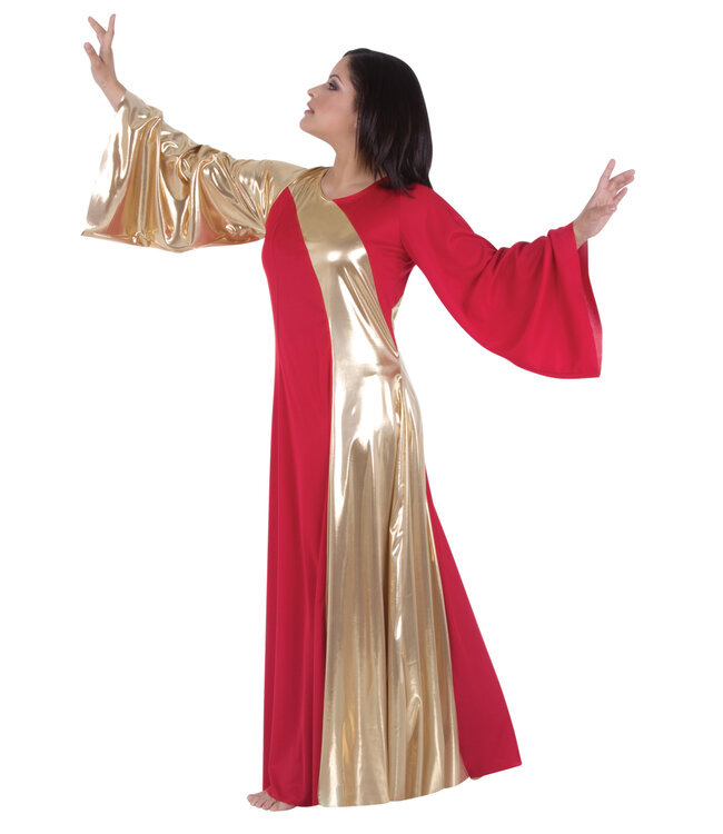 Body Wrappers Adult Plus Asymmetrical Bell Dress (592XX) (Discontinued)