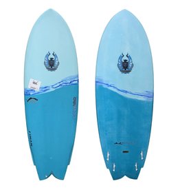 Cannibal CoreVac Composites Surfboard 5'5" Fish Plate