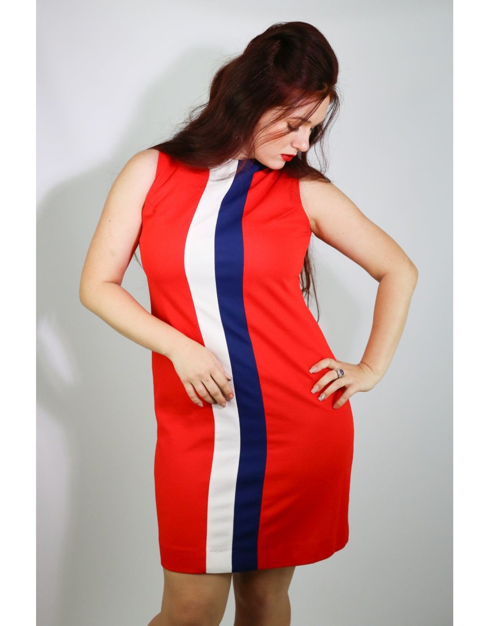 plus size red white and blue