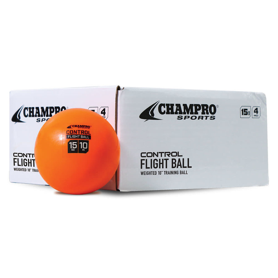 Champro 10" Control Flight Weighted Ball (4pk)