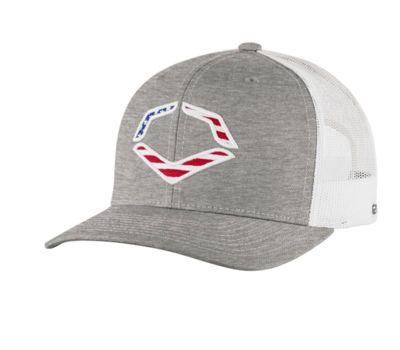 heather grey baseball hat