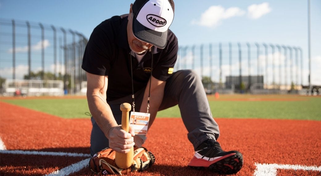 Breaking  in a Baseball or Softball Glove