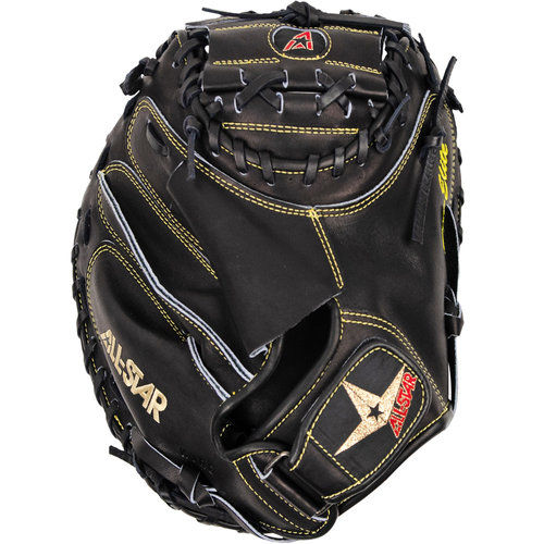 All-Star 33.5" Pro Elite Catchers Mitt Black 