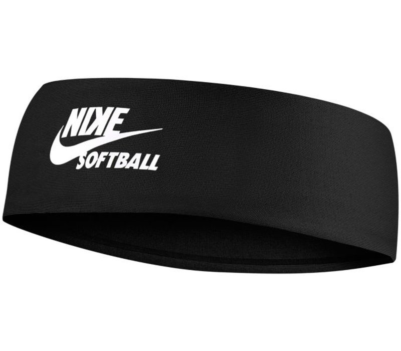 Nike DRI-FIT Headband White//Black Stripe Mens Women/'s OSFM