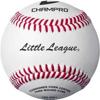 Champro Little League Game RS - Cork/Rubber Core - Genuine Leather Cover Baseballs - Dozen